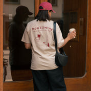 Beige T-shirt - Dogs & Wine Make Everything Fine