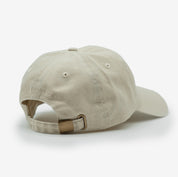 Casquette en jean beige - Dogs & Wine Make Everything Fine