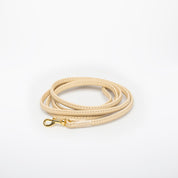 Laisse pour chien beige