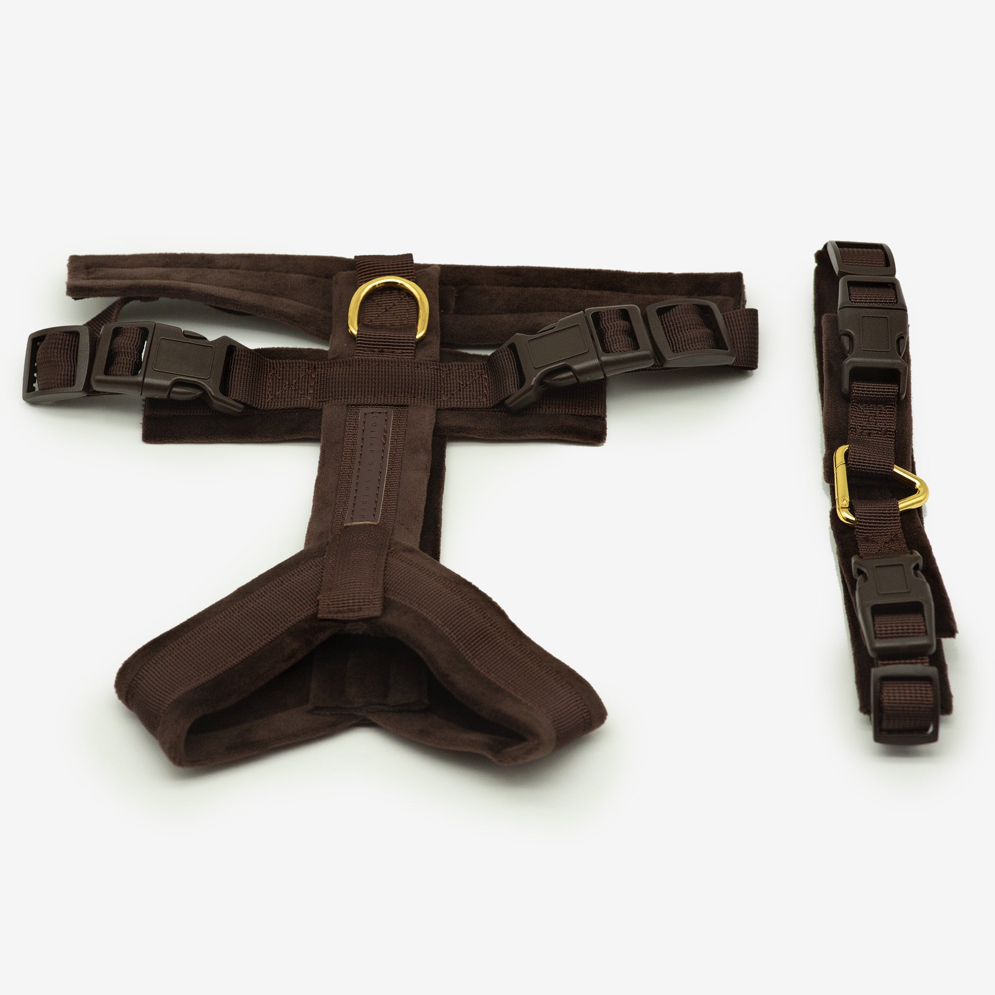 Harnais en Y Marron Foncé XS