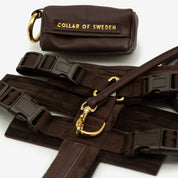 Harnais en Y Marron Foncé XS