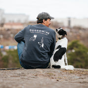 Ink Grey Sweatshirt - Dogs & Wine Make Everything Fine