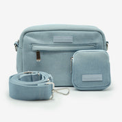 Sac de promenade pour chien en denim - Bandoulière