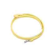 Laisse pour chien jaune pastel