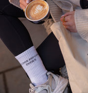 Chaussettes tubulaires blanches - Dogs Before Dudes