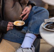 Chaussettes tubulaires blanches - Fur Mama