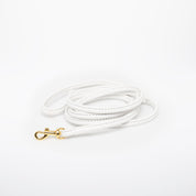 Laisse pour chien blanc