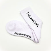 Chaussettes tubulaires blanches - Fur Mama