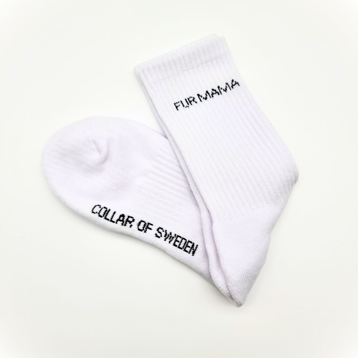 Chaussettes tubulaires blanches - Fur Mama