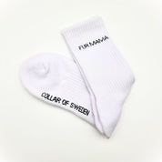 Chaussettes tubulaires blanches - Fur Mama