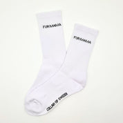 Chaussettes tubulaires blanches - Fur Mama