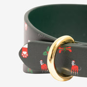 Santa Paws Christmas Dog Collar Wide