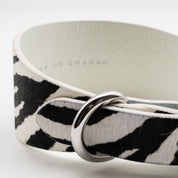 Collier de chien large Zèbre