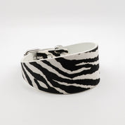 Collier de chien large Zèbre